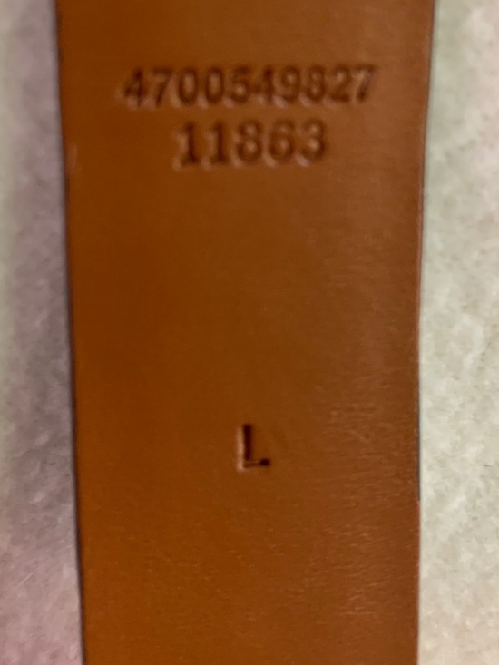 Ralph Lauren Pastel Blue Leather Belt main image 14